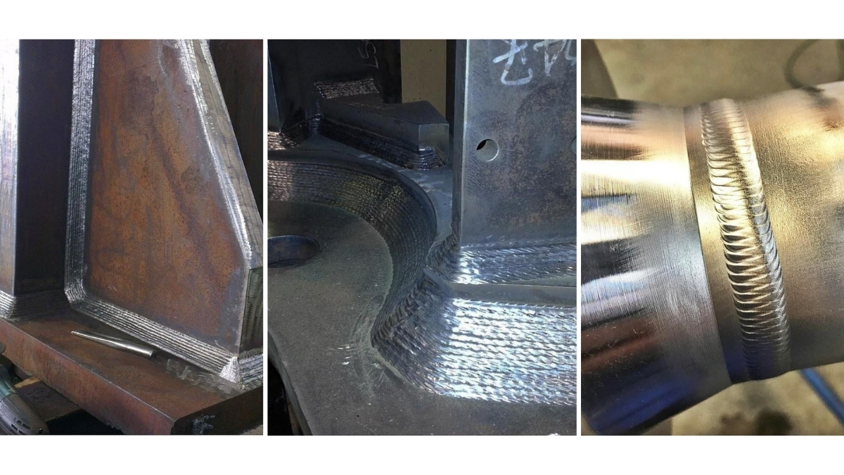 Testes de trabalho de soldadura